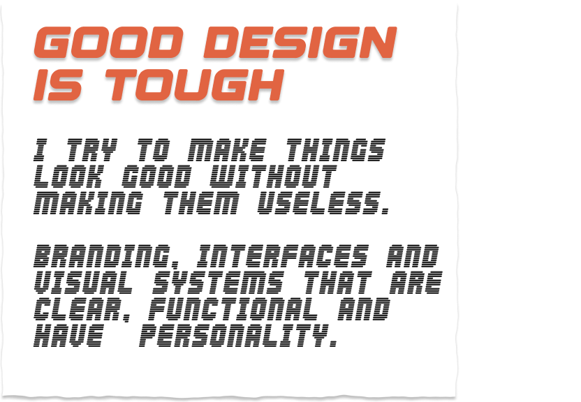Good design is tough